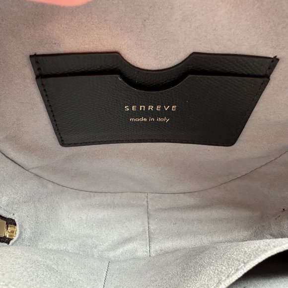 Senreve Circa Bag | Black Pebbled Leather - Picture 11 of 11